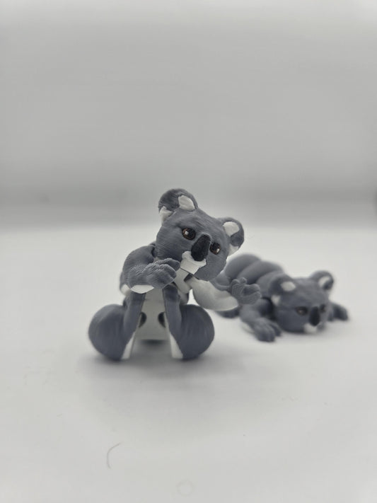 Tiny Cute Realistic-Style Koala Flexi 3D Print