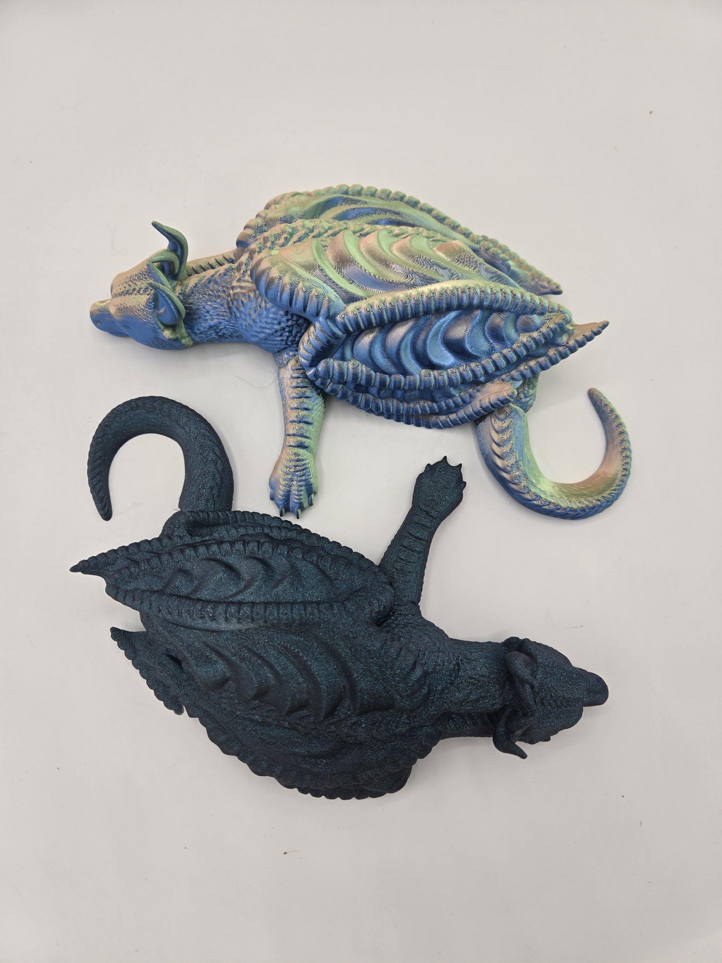 Sleepy Dragon Shelf Buddy Fantasy Home Decor 3D Print