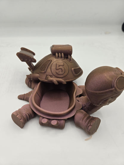 Silly Racing Turtle Flexi 3D Print with Secret Loot Box