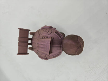 Silly Racing Turtle Flexi 3D Print with Secret Loot Box