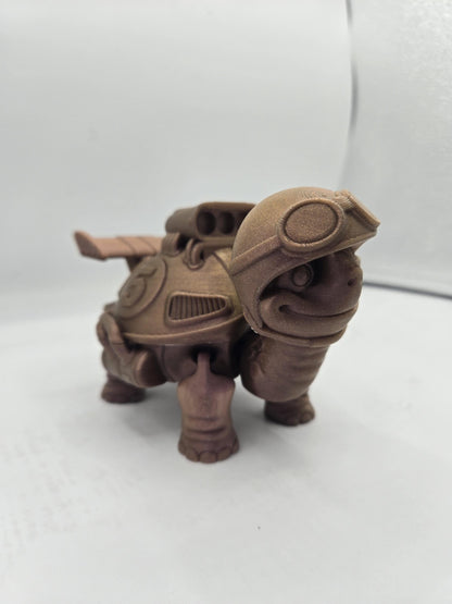 Silly Racing Turtle Flexi 3D Print with Secret Loot Box