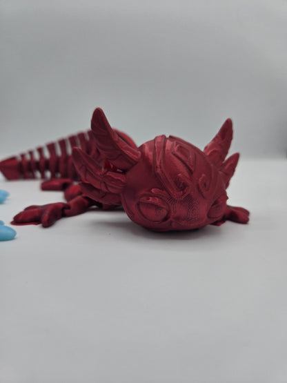 Mythical Axolotl Flexi Articulated 3D Print