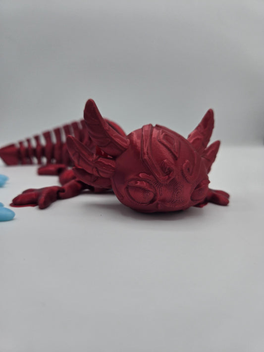 Mythical Axolotl Flexi Articulated 3D Print