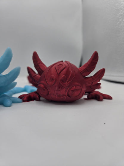 Mythical Axolotl Flexi Articulated 3D Print
