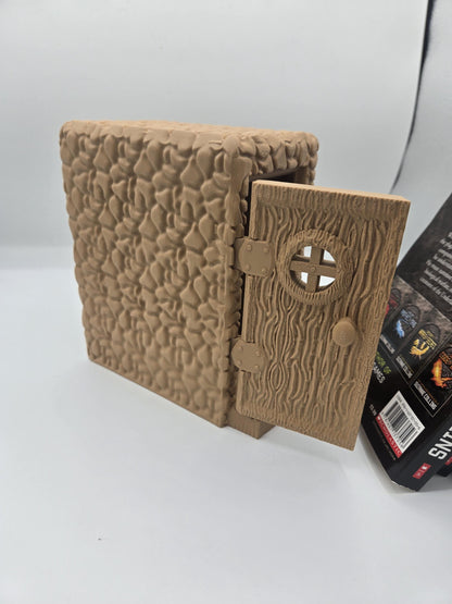 Fairy Door Book Nook (Door Opens!) | Small Storage Nook or DIY Decor | 3D Print