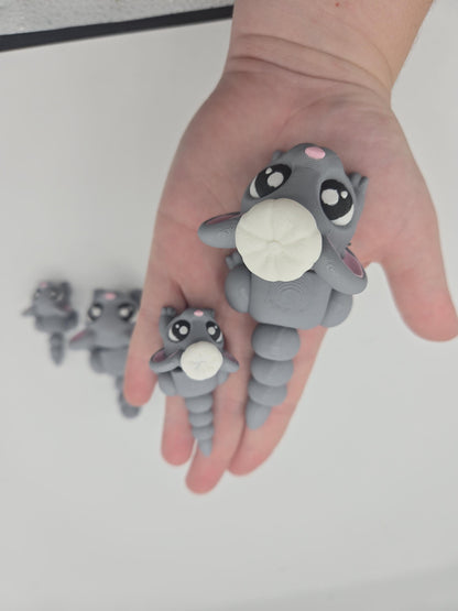 Adorable Chef Mouse with Chef Hat (or Regular Cute Mouse) | 3D Print