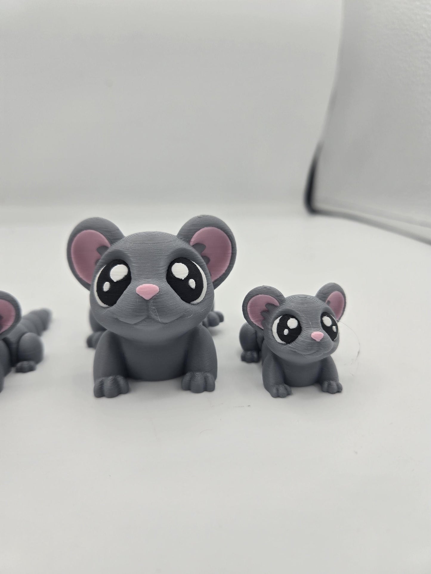 Adorable Chef Mouse with Chef Hat (or Regular Cute Mouse) | 3D Print