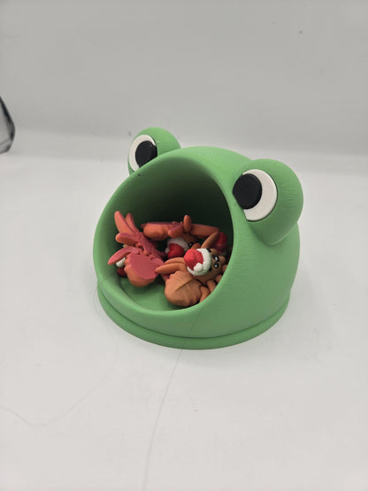 Cute Froggy Catch All Small Trinket Dish | 3D Print
