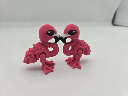 Tiny Flamingo Articulated Flexi 3D Print