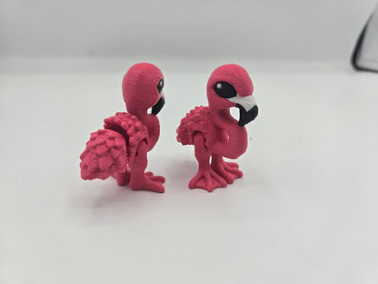 Tiny Flamingo Articulated Flexi 3D Print