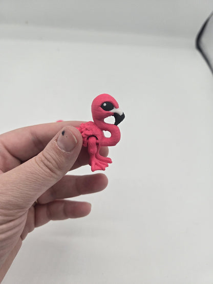 Tiny Flamingo Articulated Flexi 3D Print