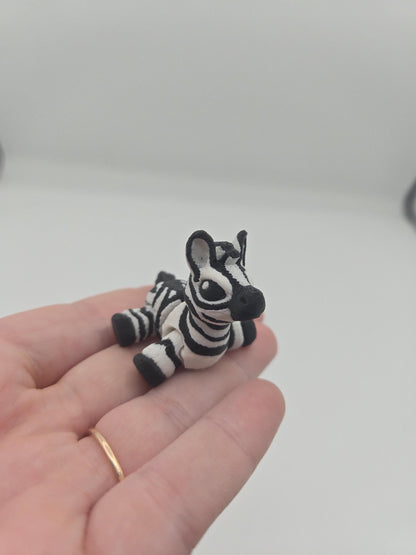 Tiny Zebra Articulated Flexi 3D Print