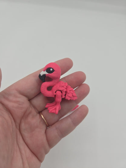 Tiny Flamingo Articulated Flexi 3D Print