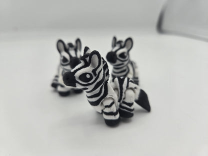 Tiny Zebra Articulated Flexi 3D Print