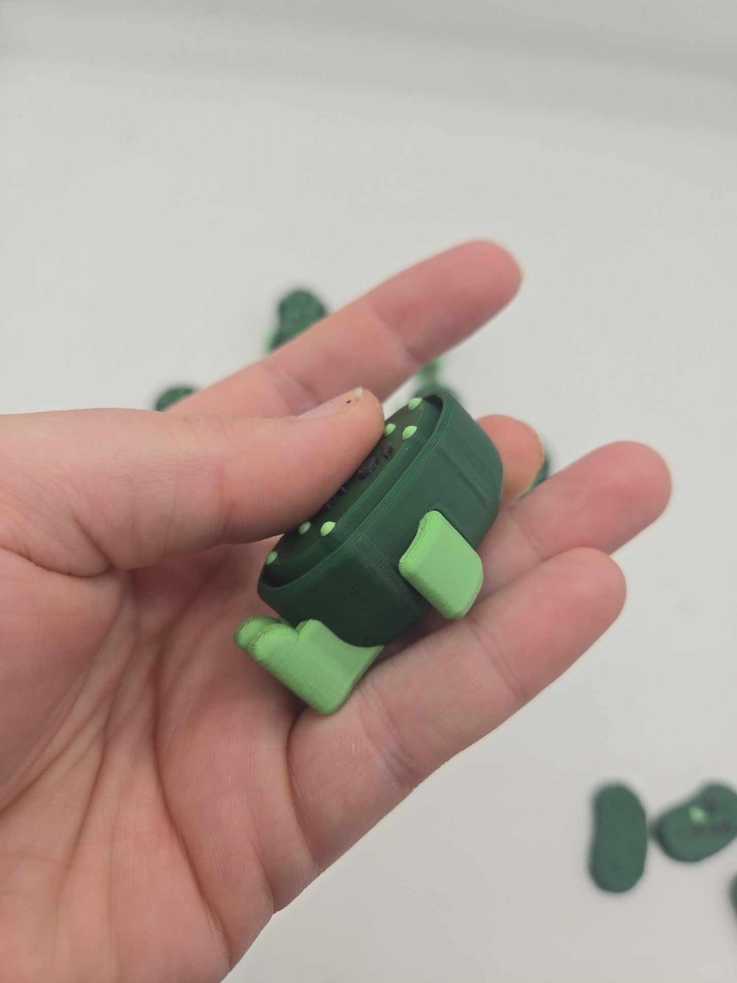 Silly Pickle Mechanical Key Fidget Clickers | 3D Printed