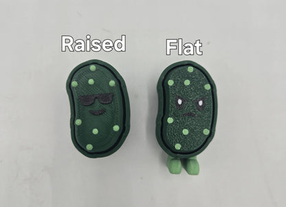 Silly Pickle Mechanical Key Fidget Clickers | 3D Printed
