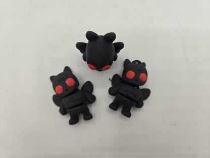 Mini Mothman figurine set — cryptid collector gift