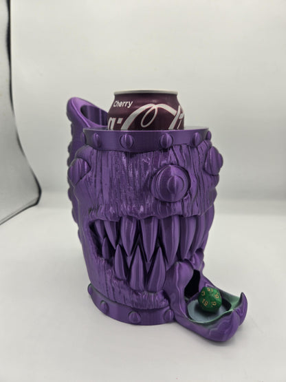 Mimic Can Holder & Dice Tower 3D Print