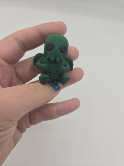 Adorable Tiny Cthulhu Articulated 3D Print