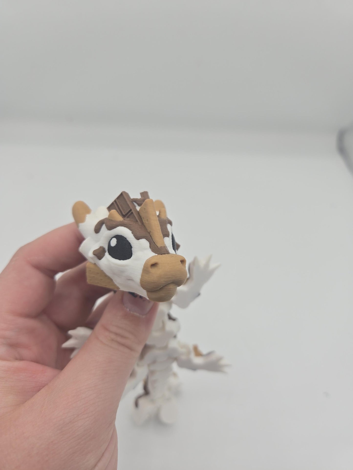 Baby S’mores Dragon Articulated Flexi 3D Print