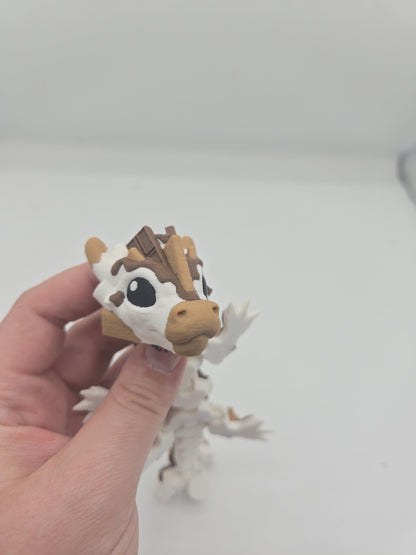 Baby S’mores Dragon Articulated Flexi 3D Print