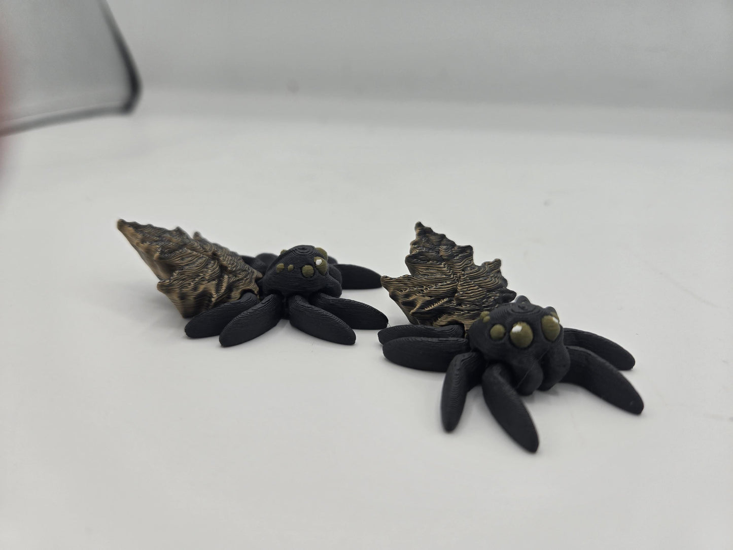 Tiny Cute Articulated Leaf Fall Themed Spider | 3D Print