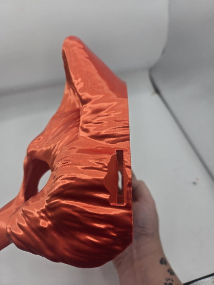 Half Face Fox Face Mask 3D Print