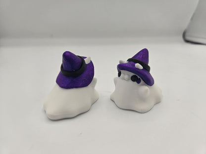 Fun Spooky Fun Tiny Ghost Snail/Slugs | Vampire, Pumpkin, Mushroom or Witchy Options | 3D Print