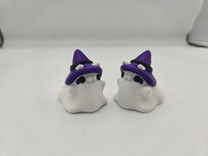 Fun Spooky Fun Tiny Ghost Snail/Slugs | Vampire, Pumpkin, Mushroom or Witchy Options | 3D Print