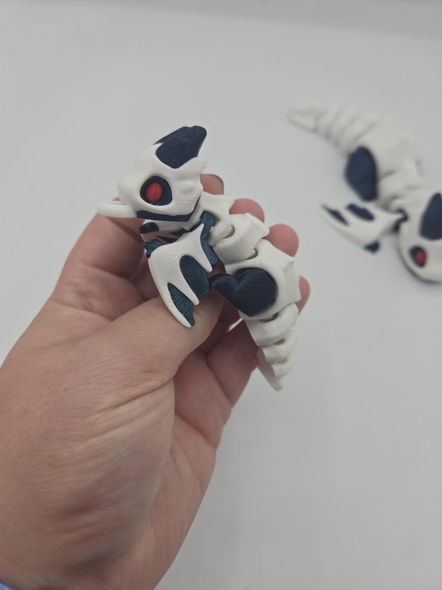 Marrow the Flexi Halloween Bone Dragon 3D Print