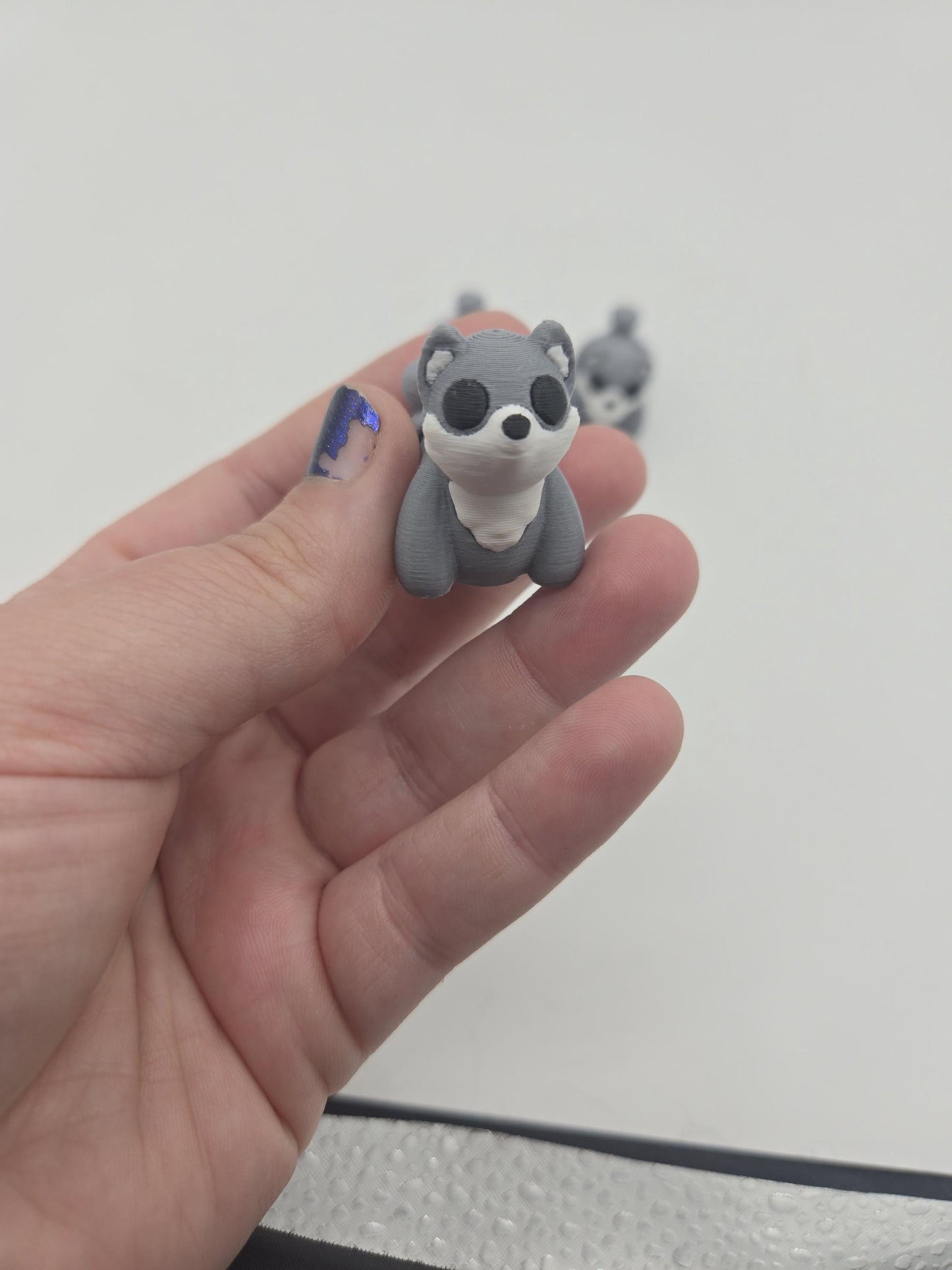 Tiny Baby Wolf Pup Articulated Flexi 3D Print