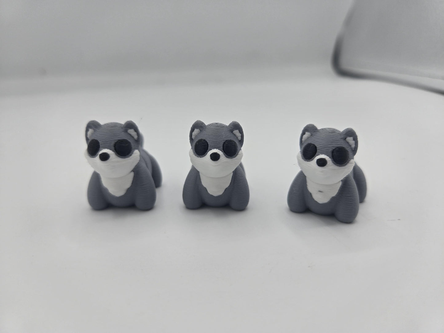 Tiny Baby Wolf Pup Articulated Flexi 3D Print