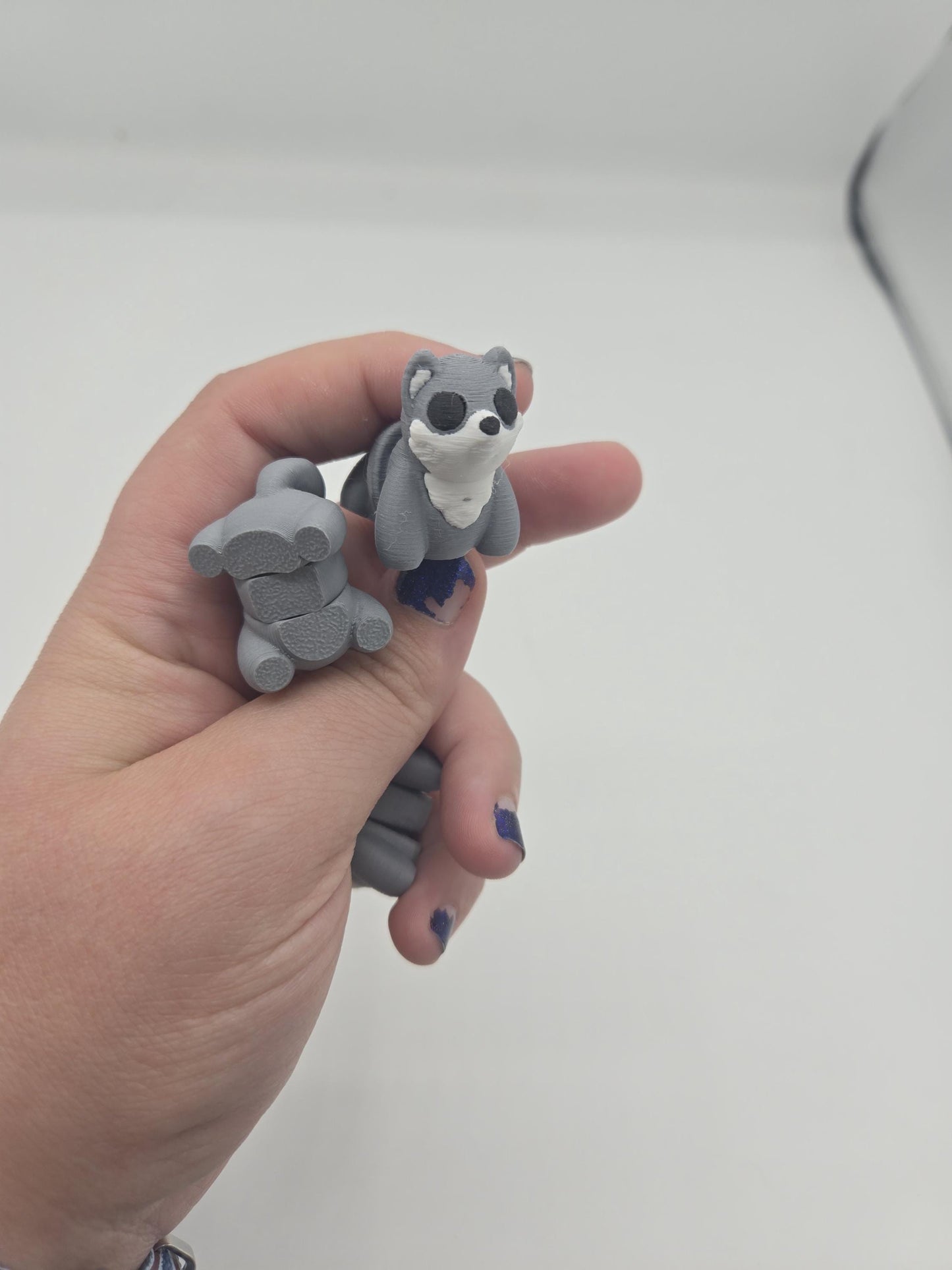 Tiny Baby Wolf Pup Articulated Flexi 3D Print