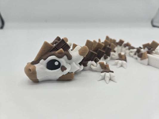 Baby S’mores Dragon Articulated Flexi 3D Print