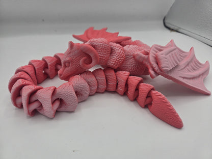 Flexi Shoulder Drape Wyrm Articulated 3D Print