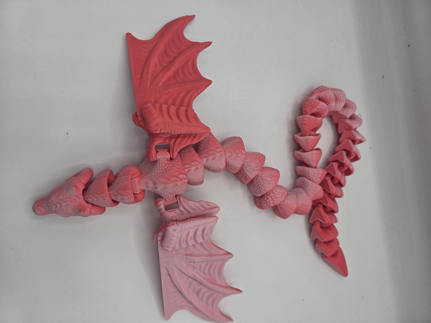 Flexi Shoulder Drape Wyrm Articulated 3D Print