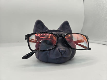 Cat Head Glasses Holder Display | 3D Print