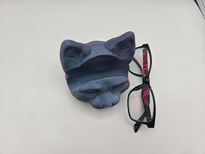 Cat Head Glasses Holder Display | 3D Print