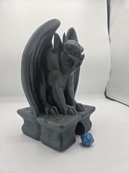 Gargoyle Dice Tower Tabletop Gaming Accessory 3D Print