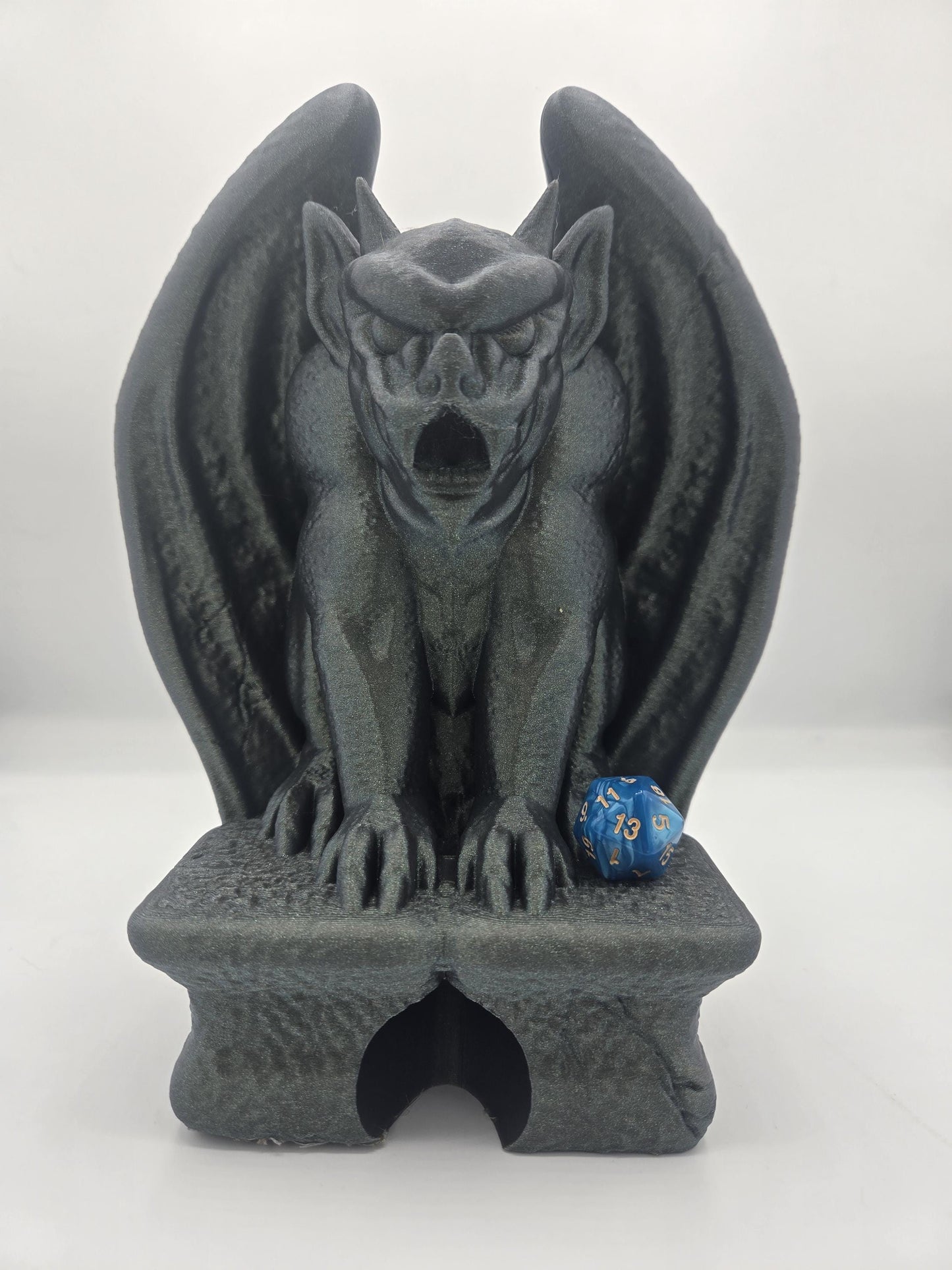 Gargoyle Dice Tower Tabletop Gaming Accessory 3D Print