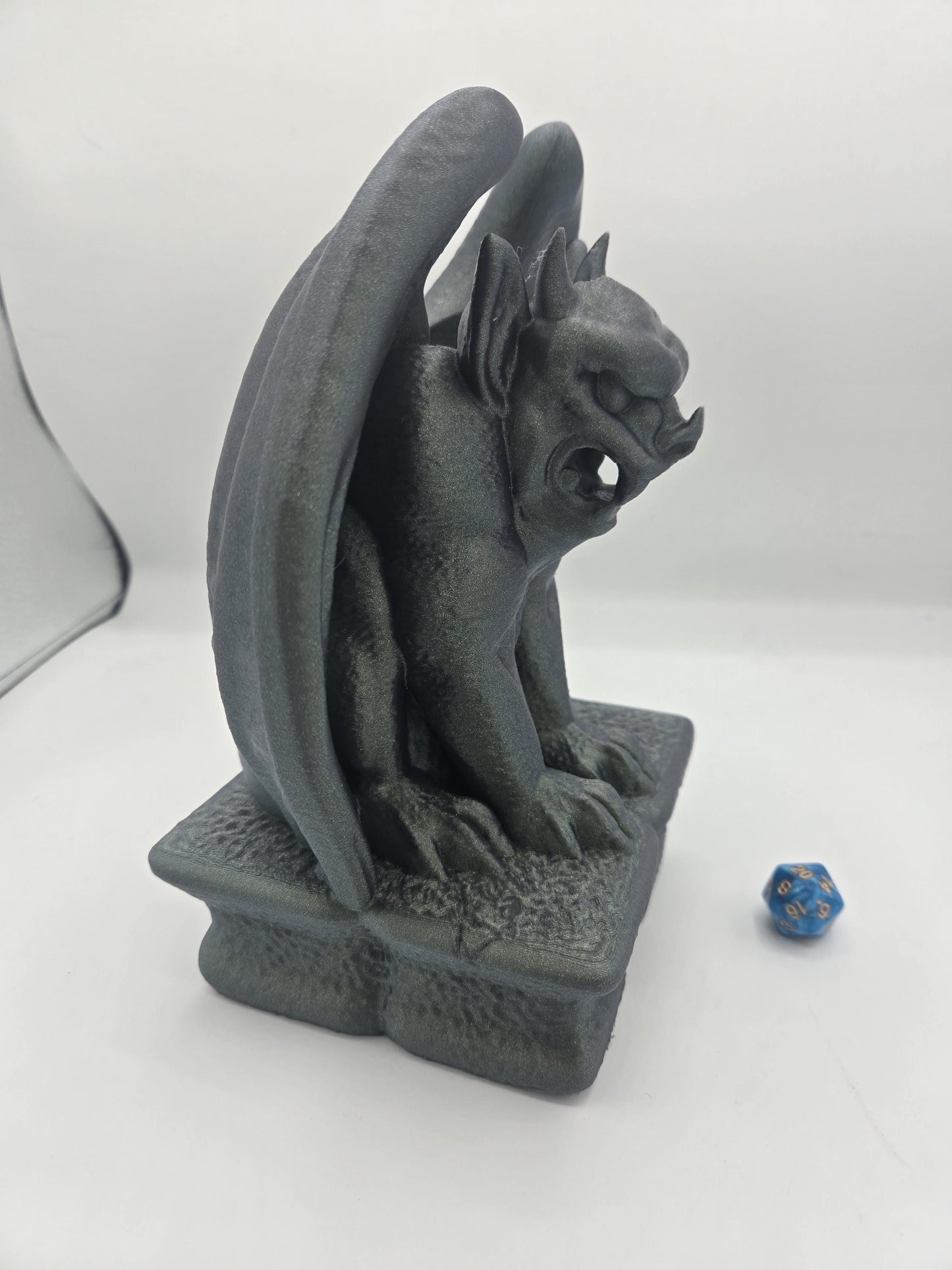 Gargoyle Dice Tower Tabletop Gaming Accessory 3D Print