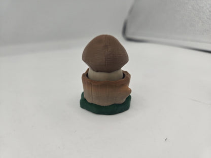 Mushroom Forest Stump Mechanical Key Clicker 3D Print