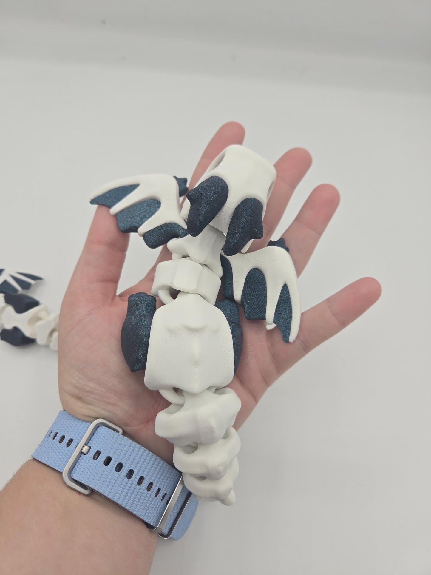 Marrow the Flexi Halloween Bone Dragon 3D Print
