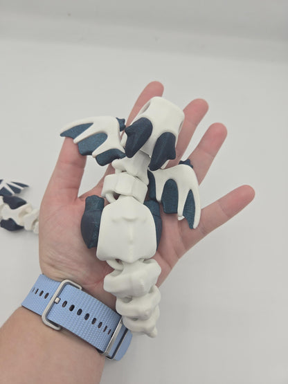 Marrow the Flexi Halloween Bone Dragon 3D Print