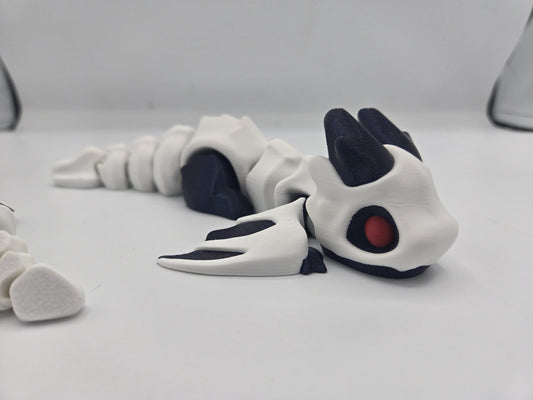 Marrow the Flexi Halloween Bone Dragon 3D Print