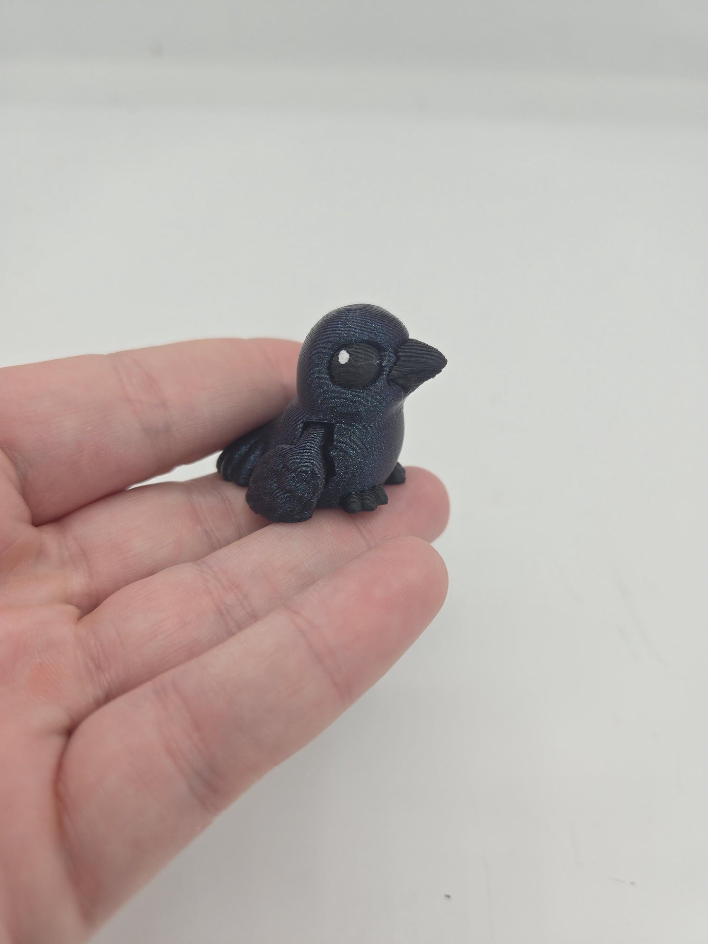 Tiny Cute Raven Articulated 3D Print