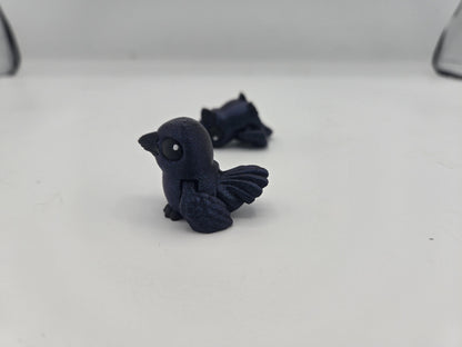 Tiny Cute Raven Articulated 3D Print