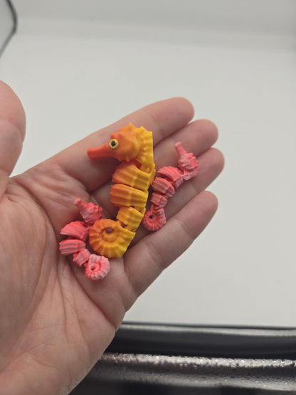 Baby (or Nano Mini) Seahorse Flexi Articulated 3D Print