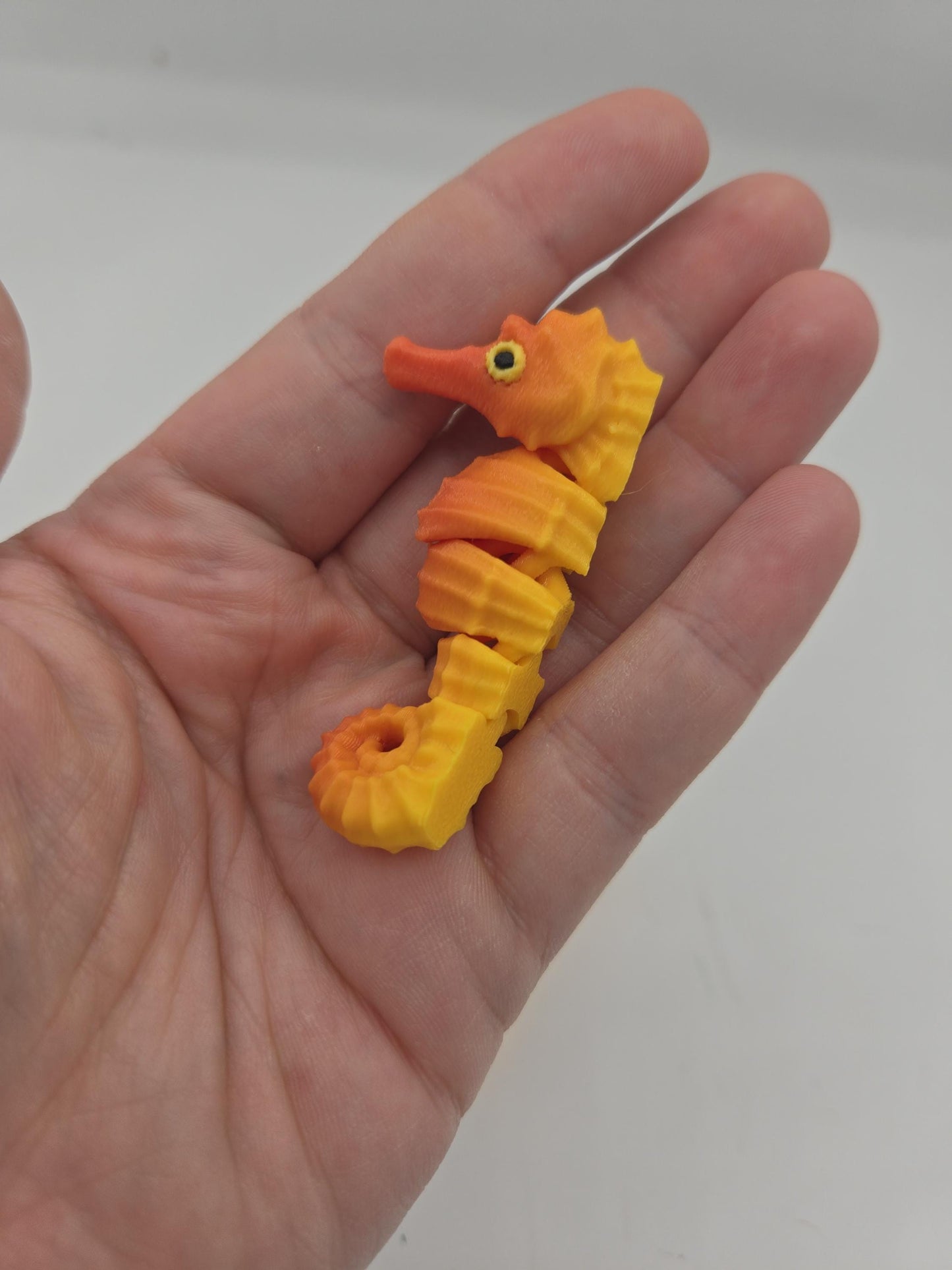 Baby (or Nano Mini) Seahorse Flexi Articulated 3D Print