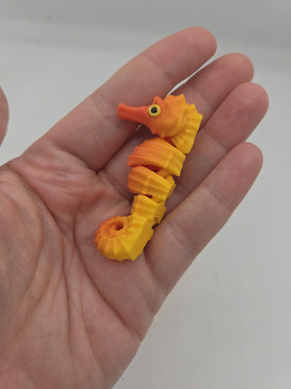 Baby (or Nano Mini) Seahorse Flexi Articulated 3D Print